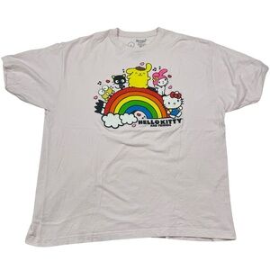 Hello Kitty and Friends Pink Tee Size XXL (Retail $25)